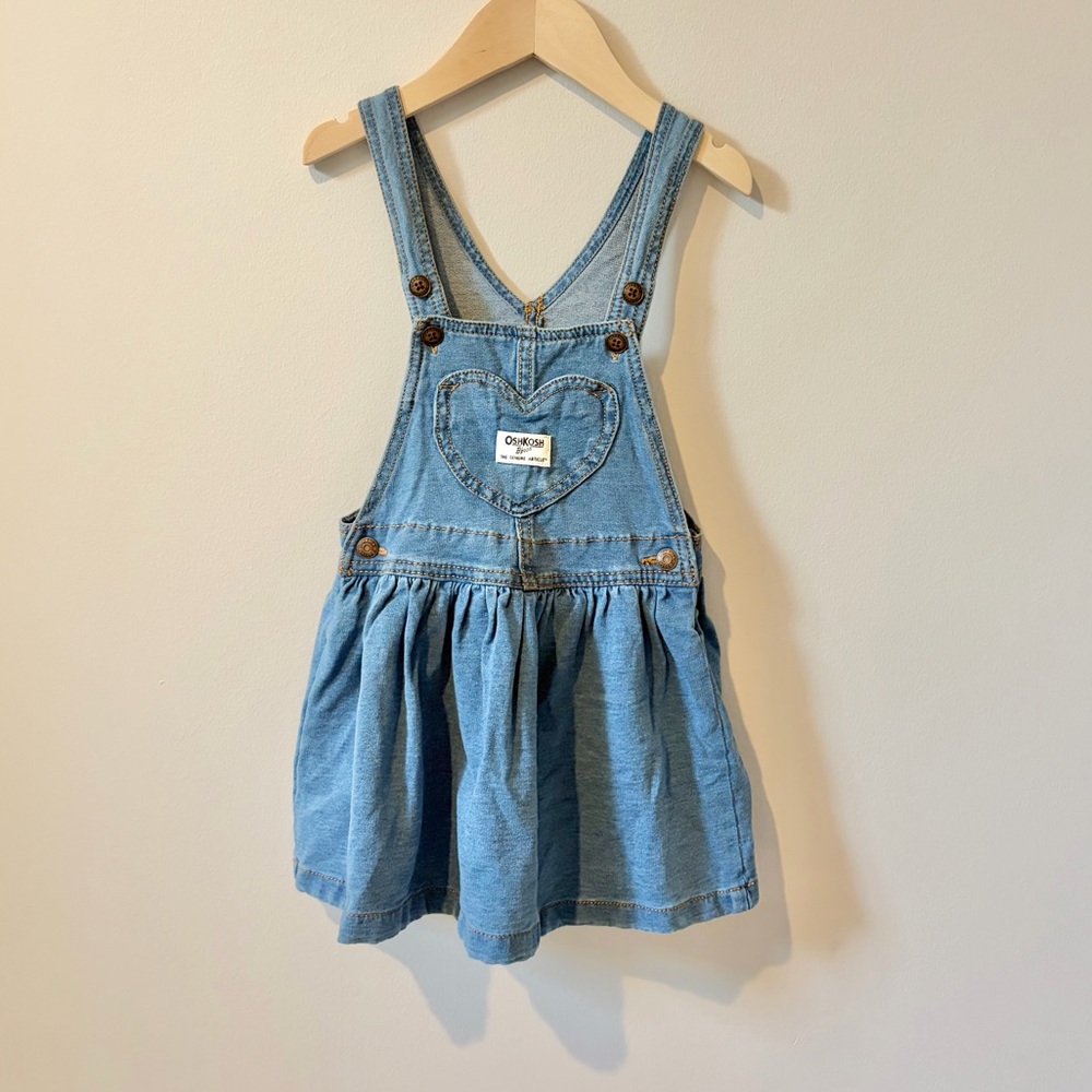 OshKosh B’gosh Girls Overall Dress Size 4T